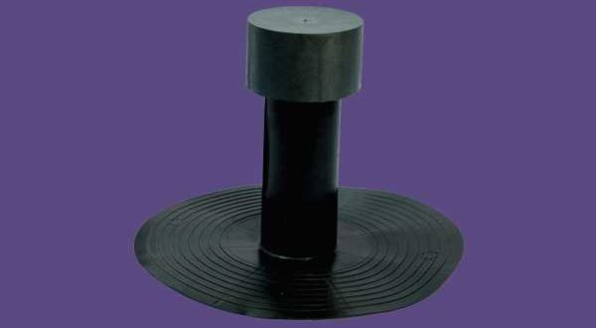 Páraszellőző lapostetőhöz - O 80 x h. 250 mm