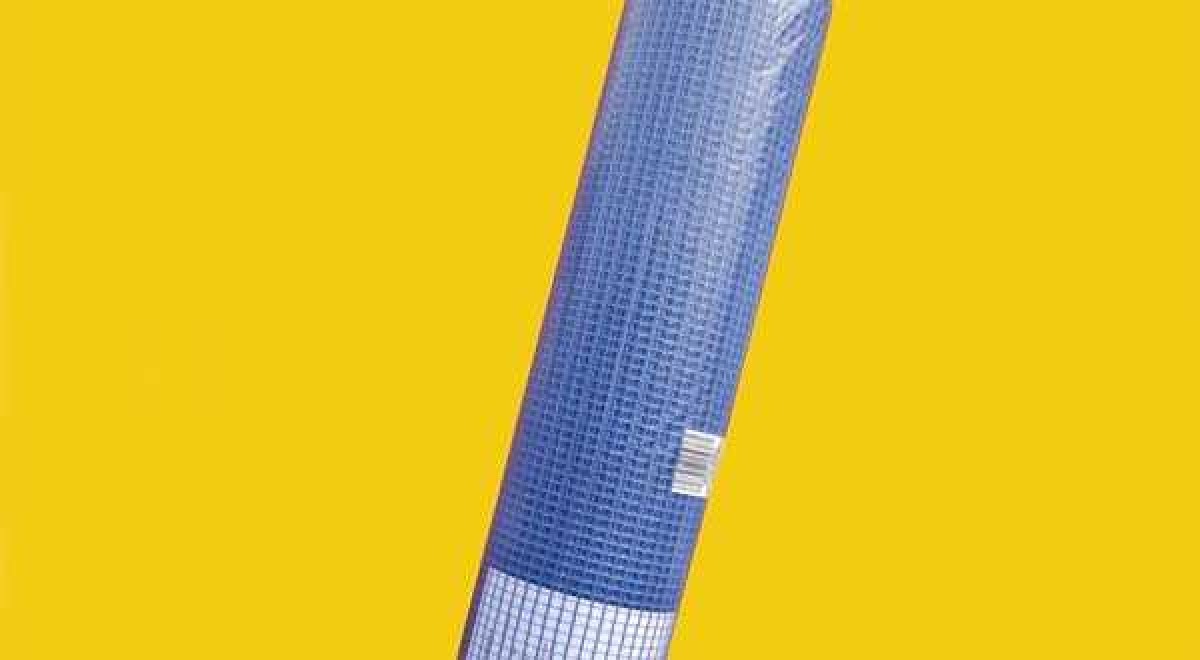 Kék vakolaterősítő üvegszövet /rabicháló/ - 110 g/m2 - 1,1 x 50 m